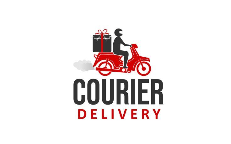 Courier Delivery Logo